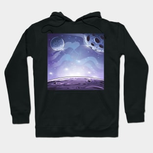 background with space Hoodie